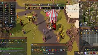 Runescape: Golden Saradomin Warpriest & Godsword Collection!!!