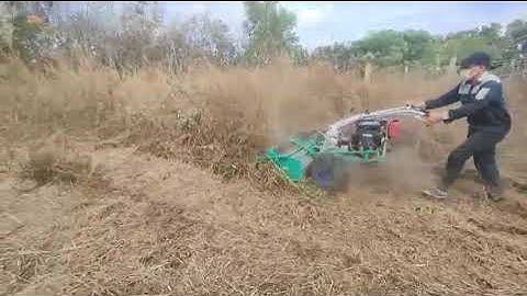 Máy cắt cỏ trục băm đường cắt 1, 2 m động cơ Vanguard 22hp