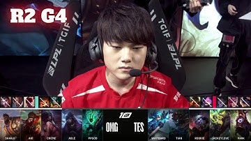OMG vs TES - Game 4 | Round 2 LPL Spring 2023 Playoffs | Oh My God vs Top Esports G4