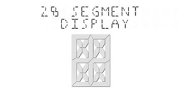 2 digit numbers on a 28 Segment Display!