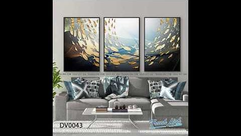 Tranh canvas DÁT VÀNG - Tổng hợp 50 mẫu tranh canvas dát vàng HOT nhất năm 2019 ( Phần 1 )