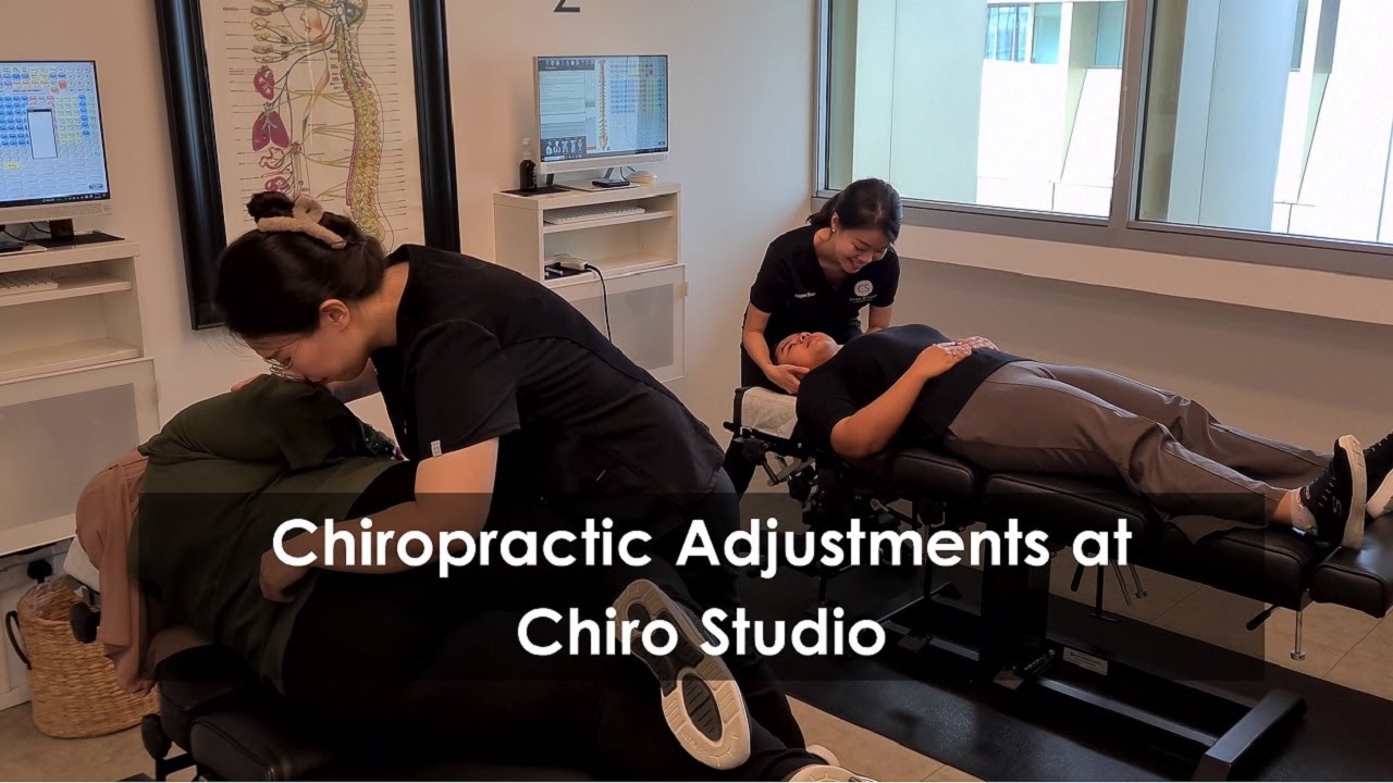 Chiropractic Adjustment Singapore at Chiro Studio YouTube