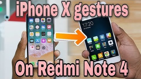 iPhone X like gestures on Redmi Note 4 in just 3 minutes 🔥🔥🔥