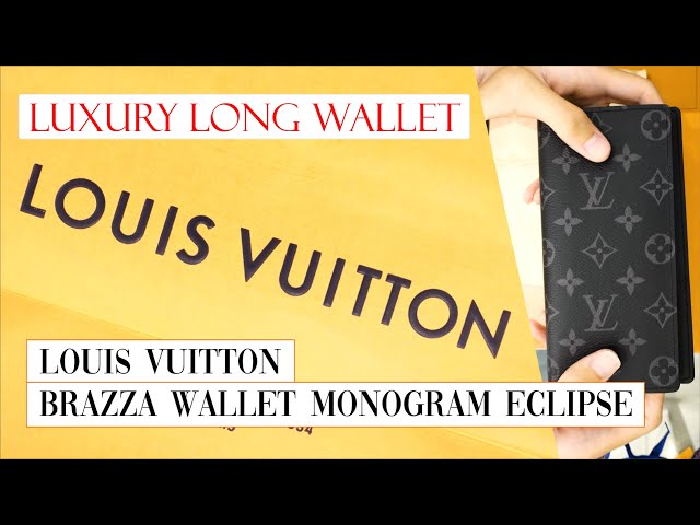 Louis Vuitton, Bags, Louis Vuitton Monogram Eclipse Fragment Brazza Wallet