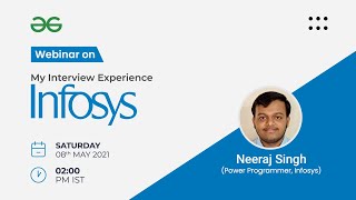 Webinar | My Interview Experience at Infosys
