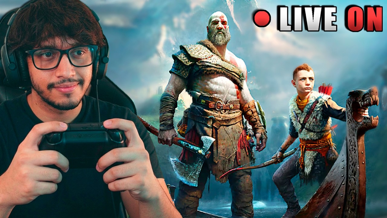 Novo Canal de Lives - God of War (primeira vez)