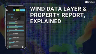 LandApp's Wind Data Layer and Property Reports, Explained