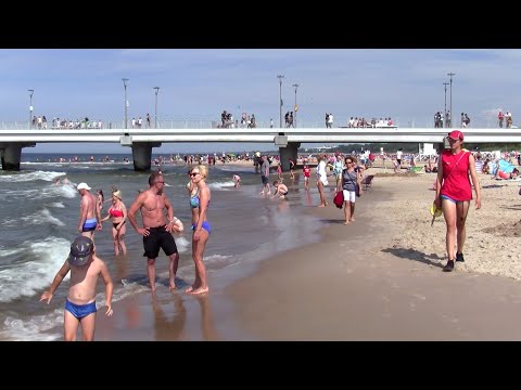 Kołobrzeg plaża 13-07-2022