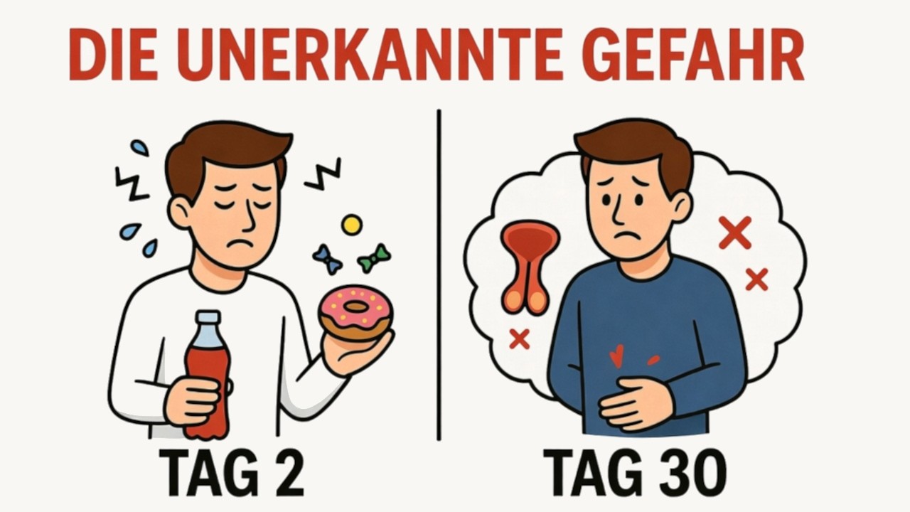 Die SCHOCKIERENDE WAHRHEIT - Wirkung von Zucker auf den Körper!