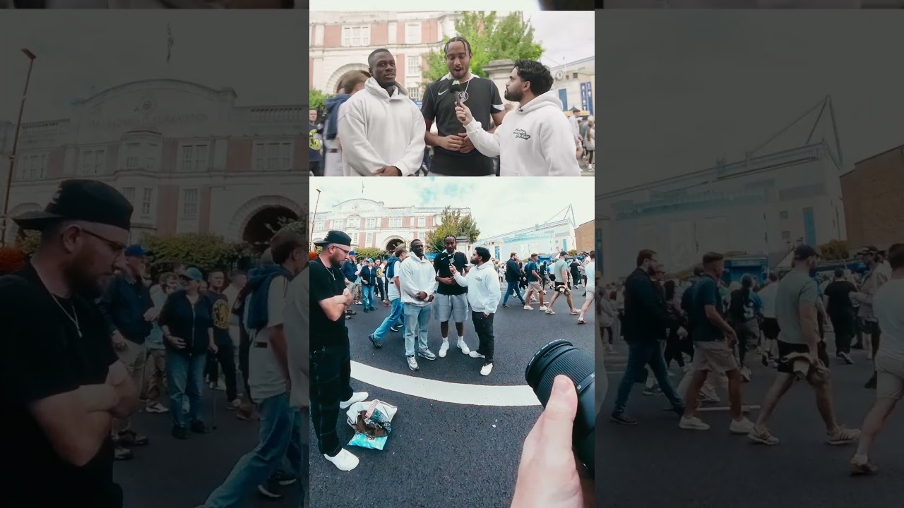Chelsea vs fulham poshest away day bts shoot #videographer #a7s3 #laowa10mm