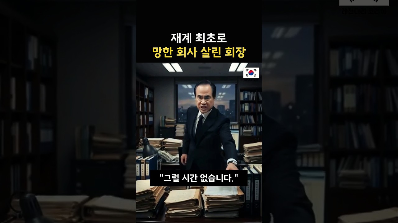 망한회사 다시 산 회장