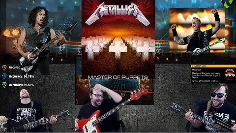 Master Of Puppets, but every time he says MASTER it gets faster! (Rocksmith 