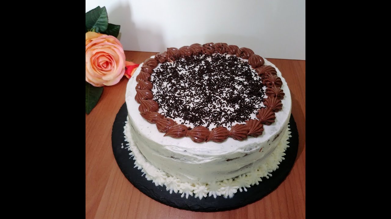 torta al cioccolato e crema al mascarpone