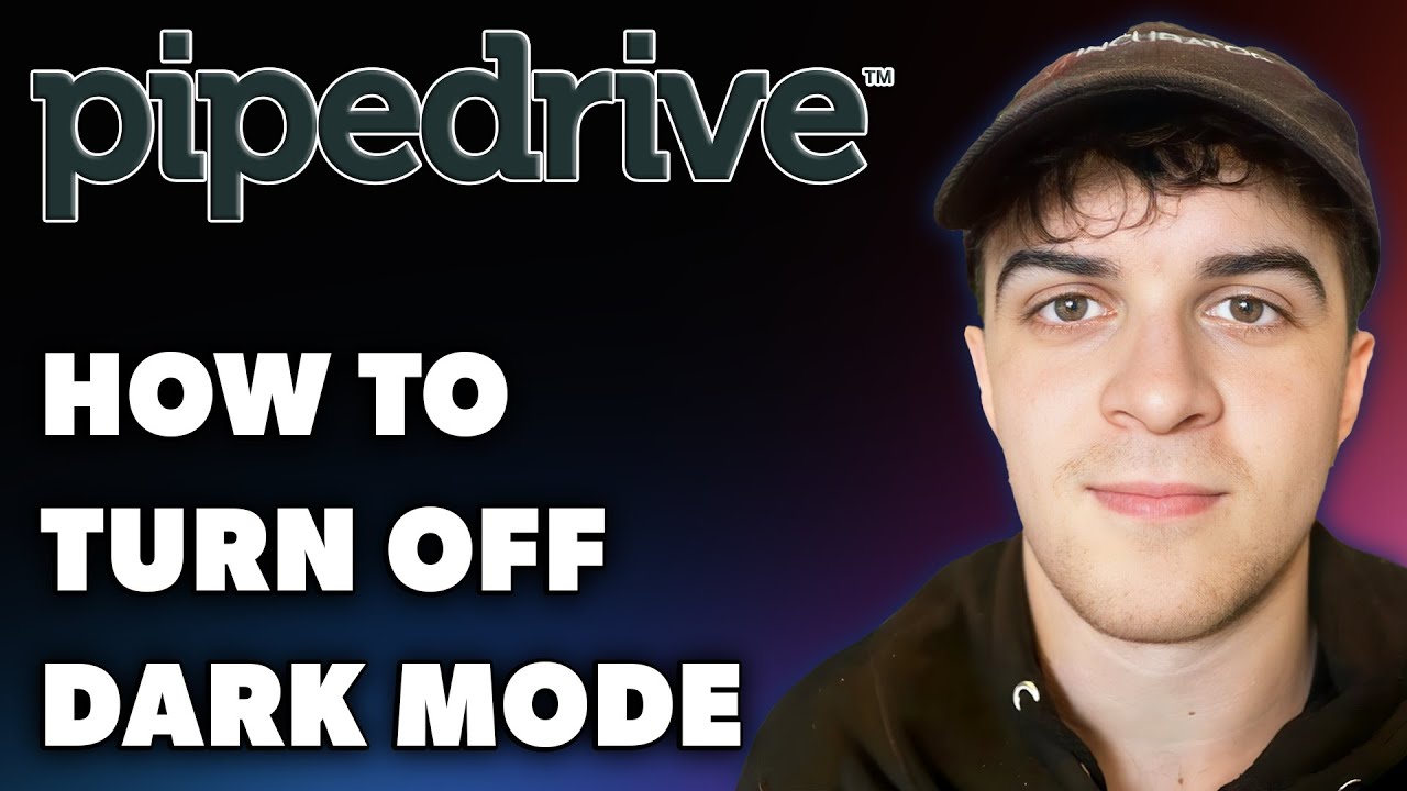 How to Turn off Dark Mode on Pipedrive (Full 2024 Guide)