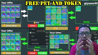 Free Pet And Token For Anyone In Trade World - Clicker Simulator ROBLOX