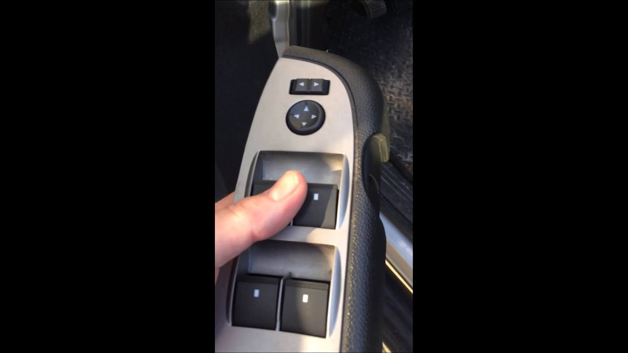 Silverado 2010 power window vid 2 - YouTube