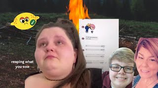 Full Amberlynn Reid fighting with people on the phone and burning every bridge she has Guide