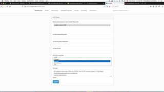 Bulk SMS Web App screenshot 1