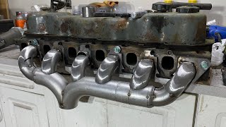 Building a Turbo Header for a 300 inline 6  Part 1