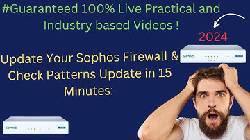Sophos XG Firewall : How to Update Firmware & Patterns Fast | Real Time | English | #NXGTechTrends
