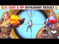 Bgmi 3 xsuit and 10 royal pass giveaway result  bgmi solo vs squad new update gameplay  lion x yt