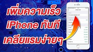 เพิ่มความเร็ว iPhone และ iPad แบบทันที แตะ 1 ที เคลียแรมง่ายนิดเดียว ไม่ต้องเจลเบรค