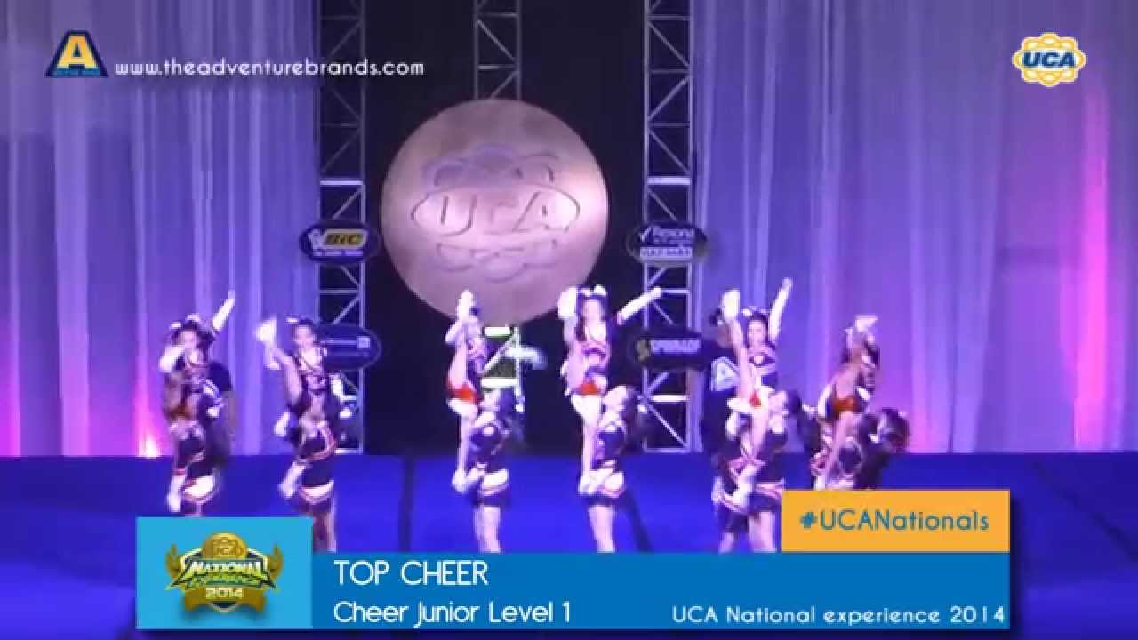 TOP CHEER JUNIOR LEVEL 1 UCA NATIONALS YouTube