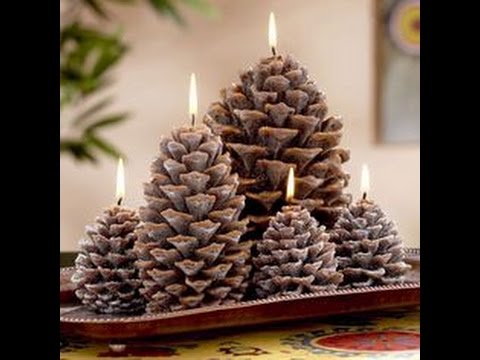 Sparkling Decorations: How I Lighten & Glitter Pine Cones / Joy Us Garden 