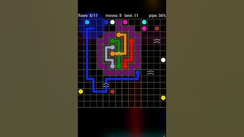 How To Solve Flow Free Bridges 14x14 Mania Pack Level 28 Board Walk Through Solution Walkthrough