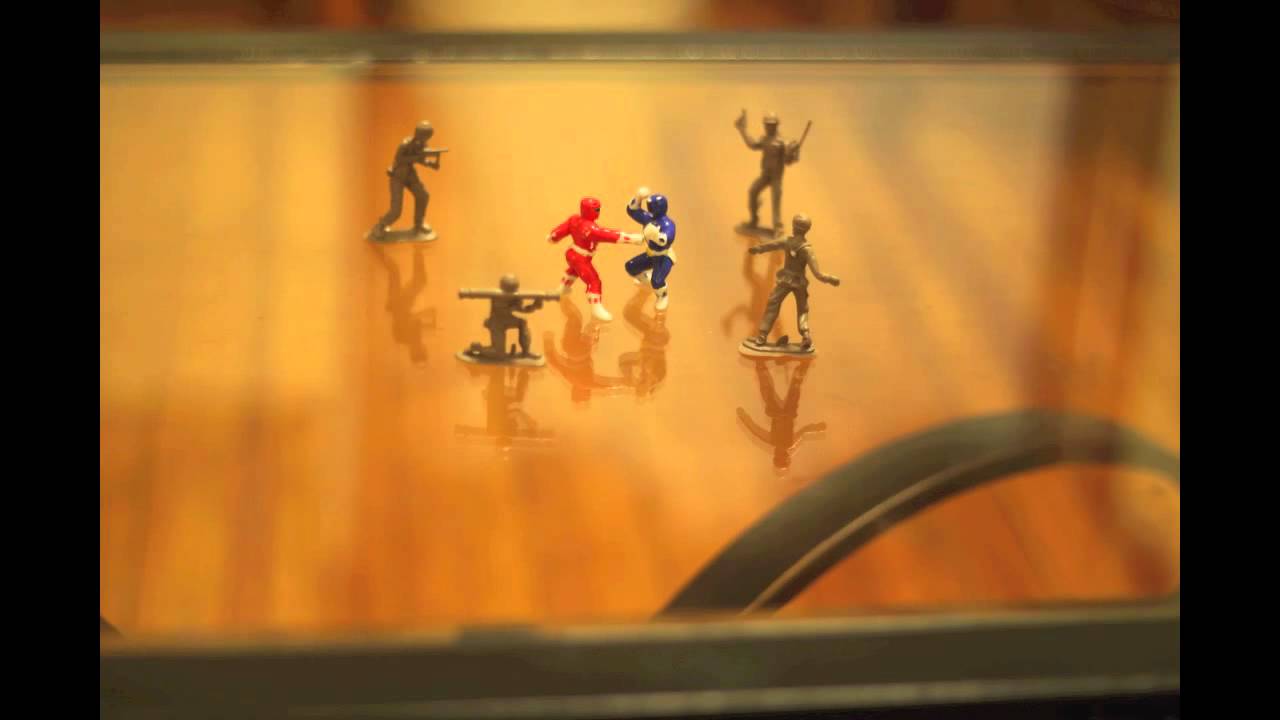 Power Ranger Stop Power Rangers Stop Motion Movie - YouTube