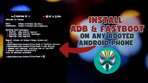 How to Get ADB and Fastboot on Any Android Device (ROOT)