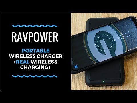 RAVPower Portable Wireless Charger: REAL Wireless Charging