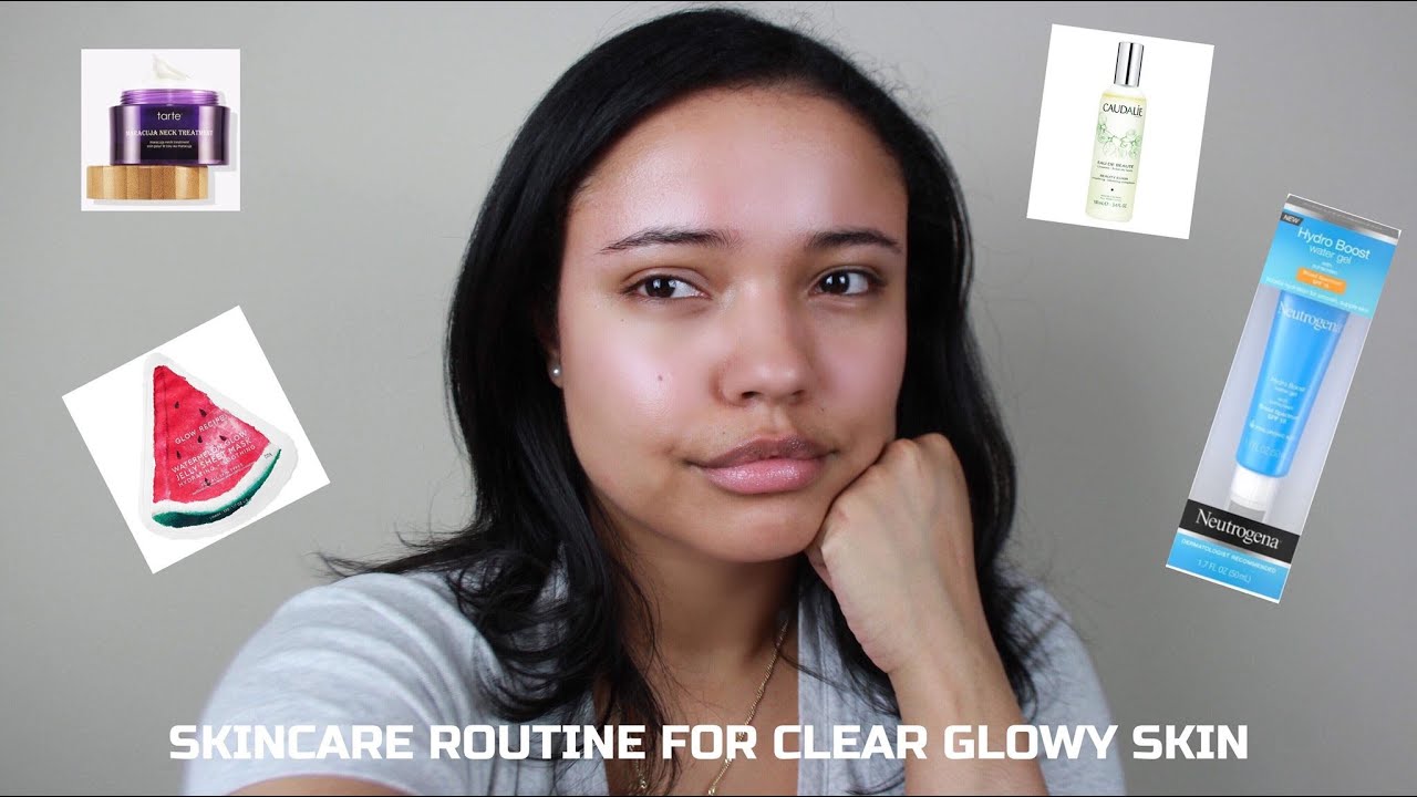 My Skincare Routine for Clear, Glowy Skin! YouTube