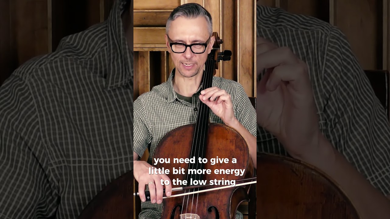 Double Stops Feel Hard? Start With Open Strings #cellolessons