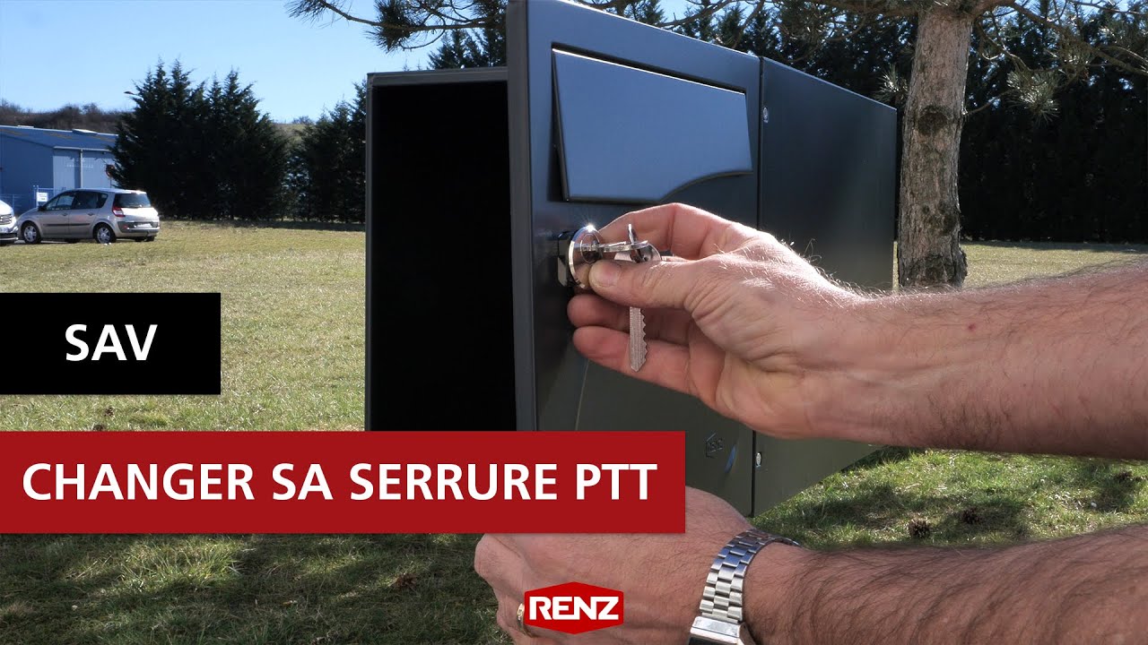 SAV | Comment changer la serrure d'une boite aux lettres ?