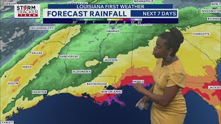Thursday Morning Forecast: Scattered Showers Today through the Weekend