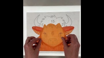 How to Assemble the Bison Applique Pattern - time lapse