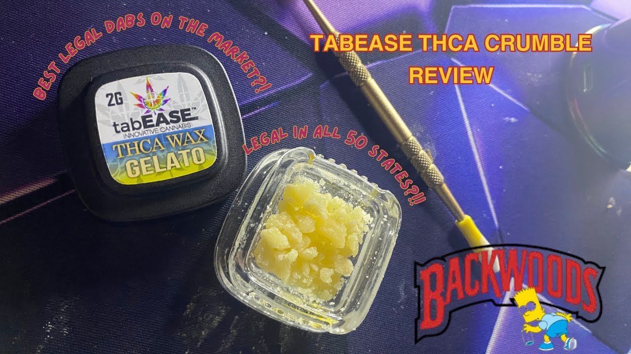 THIS "LEGAL" WAX WILL AMAZE YOU!!| TabEASE THCa Crumble Wax Review + Yap sesh 🗣️💨