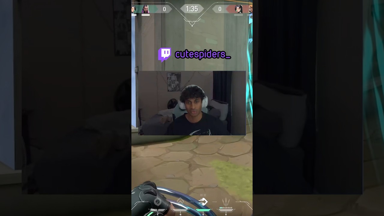 finding the freakiest sage player… twitch: cutespiders_ #valorant