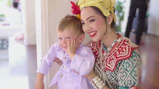 Pattipa + Oliver Thai Wedding ceremony at Wat Pho