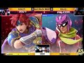 SSBU - 4o4 Smash Night 5 - Kola (Roy) vs Fatality (Captain Falcon) - Grand Final