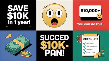 How to Save $10,000 in a Year – Step-by-Step Guide
