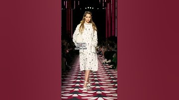 Gigi Hadid walking for miu miu fw20 #runway #fashion #gigihadid