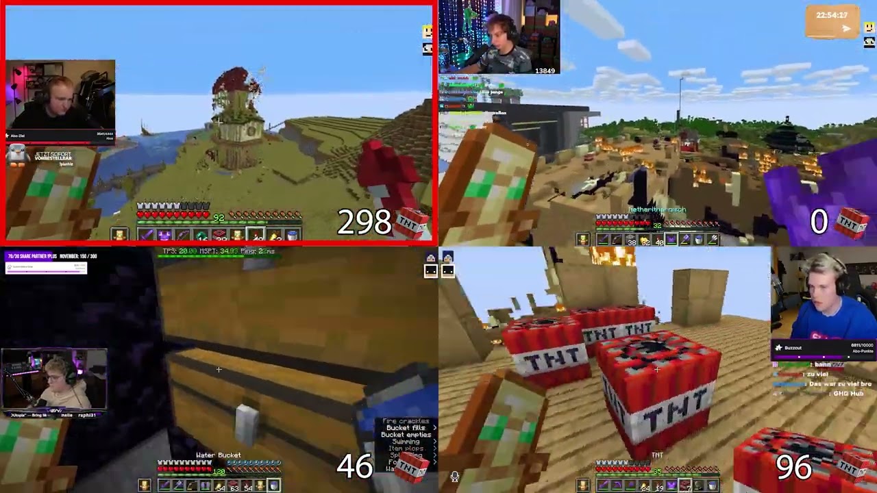 Craft Attack 12 - Eskalation / 4er POV + TNT Counter