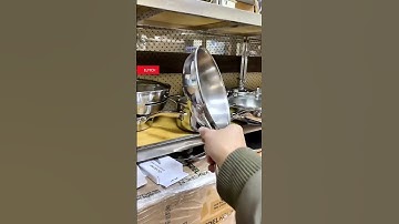 Chảo chiên rán Elmich Trimax inox liền khối 3 lớp sử dụng cho tất cả các loại bếp  #daoinox #elmich