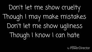 Hundred Waters - Show Me Love - Skrillex Remix ( Lyrics )