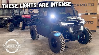 CFMOTO U10 Pro VisionX LED Lighting Install & Review | Valor Alpha Tires & Wheels