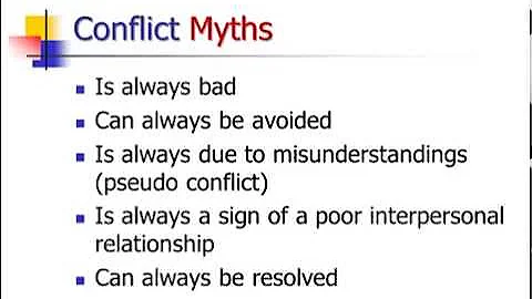 Interpersonal Conflict: What is it? Myths & Benefits
