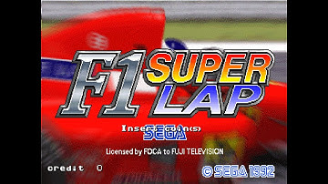 F1 Super Lap (Ｆ１ スーパーラップ). [Arcade - Sega AM2, SEGA]. (1993). ALL.