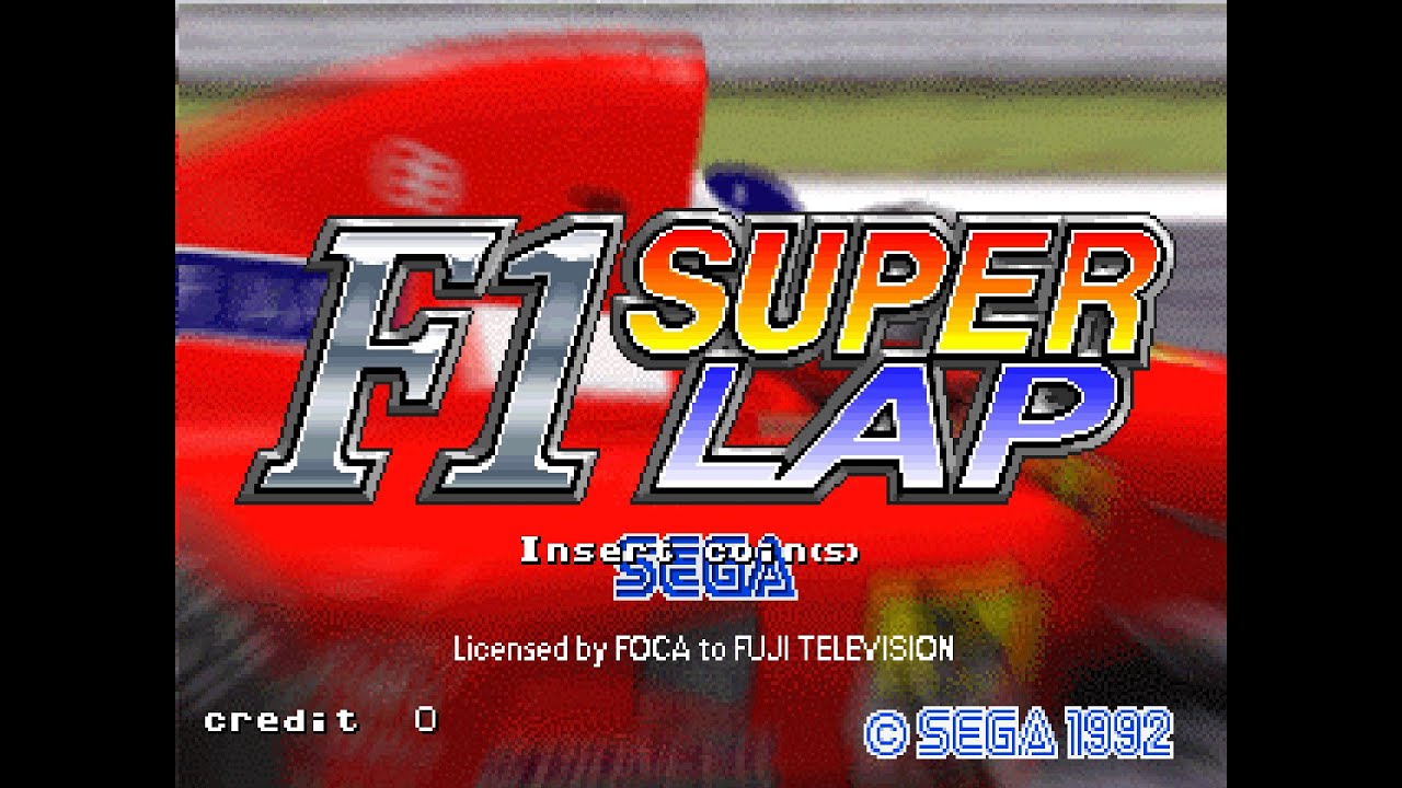 F1 Super Lap (F1 スーパーラップ). [Arcade - Sega AM2, SEGA